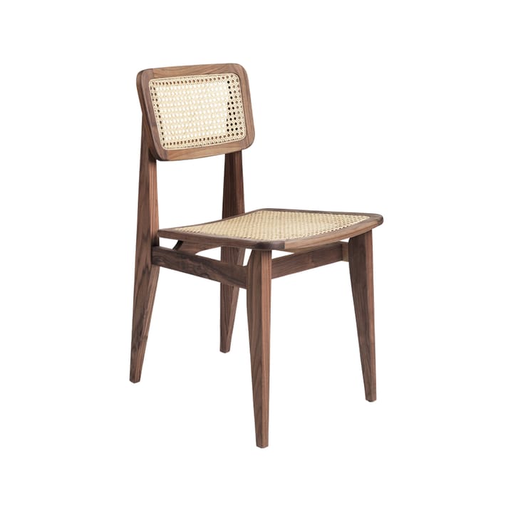 C-Chair stoel - american walnut, rotan - GUBI