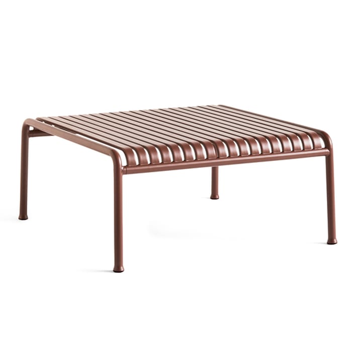 Palissade Low Table tafel 81,5x86x38 cm - Iron red - HAY