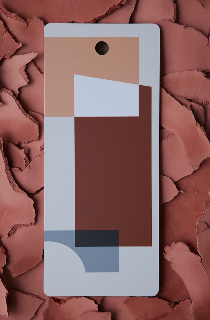 A tribute to colour snijplank - Clay - 40x17 cm - Applicata