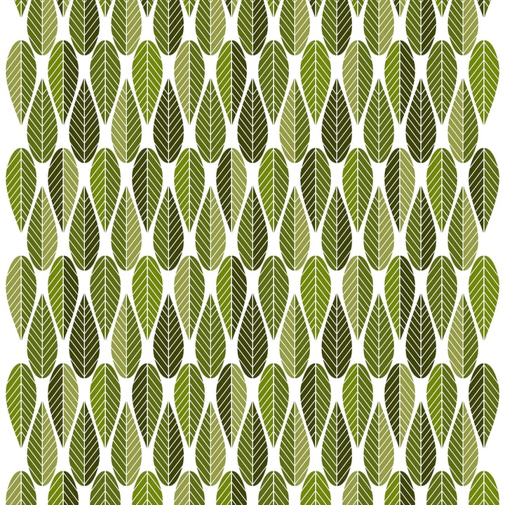 Blader stof - Groen - Arvidssons Textil