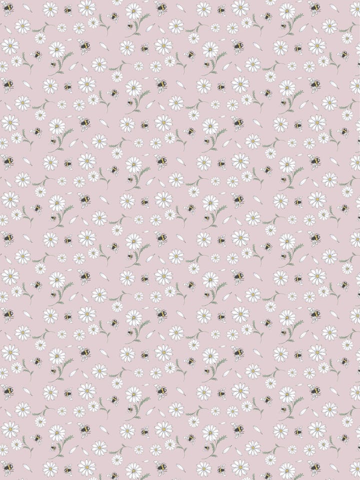 Blomstersurr tafelzeil - Roze - Arvidssons Textil