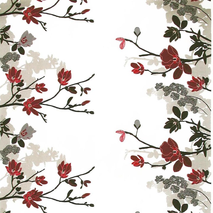 Grandiflora stof - rood - Arvidssons Textil