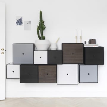 Frame 10 box met deksel - gerookt eiken - Audo Copenhagen