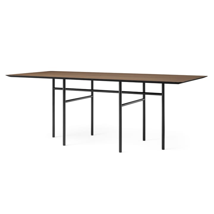 Snaregade tafel rechthoekig - Zwart-donkergebeitst eikenhout - Audo Copenhagen