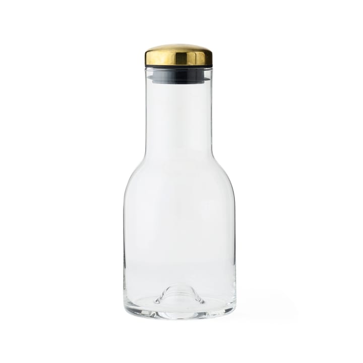 Water Bottle karaf - glas-messing - Audo Copenhagen