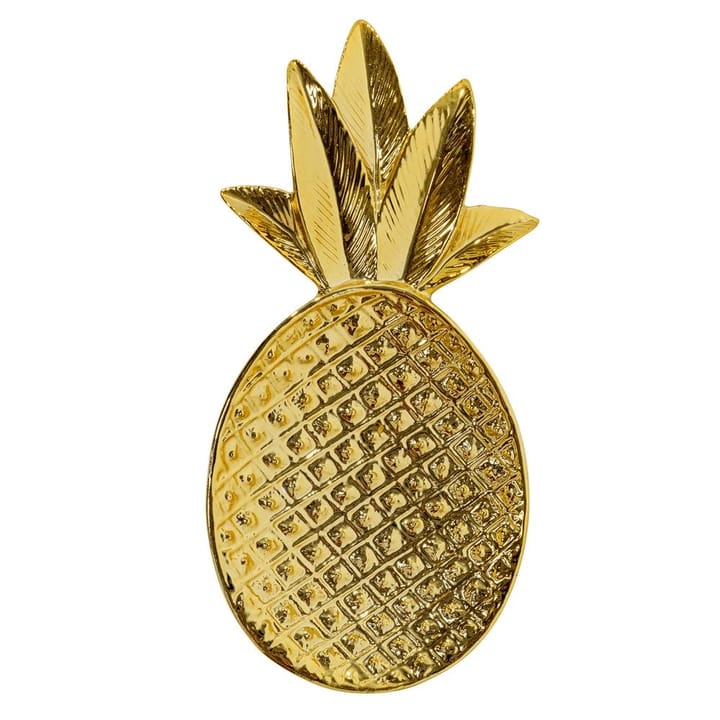 Pineapple decoratie dienblad - goud - Bloomingville
