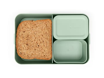 Make & Take Bento lunchtrommel groot 2 L - Jade Green - Brabantia