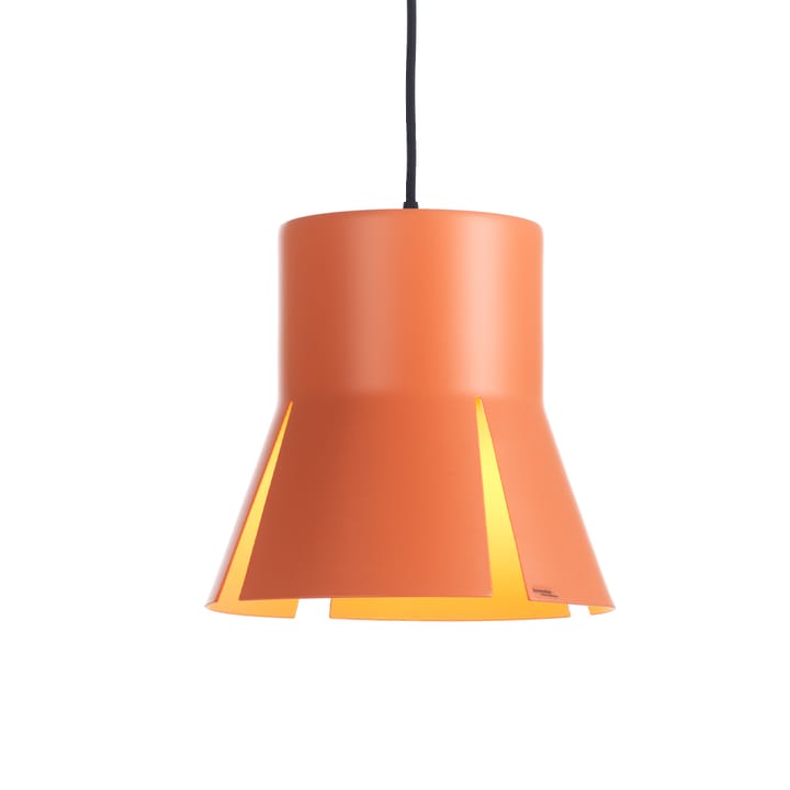 Split 29 Hanglamp - oranje mat, zwart textielsnoer - Bsweden