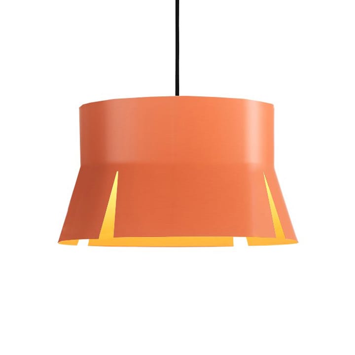 Split 40 hanglamp - oranje mat, zwart textielsnoer - Bsweden