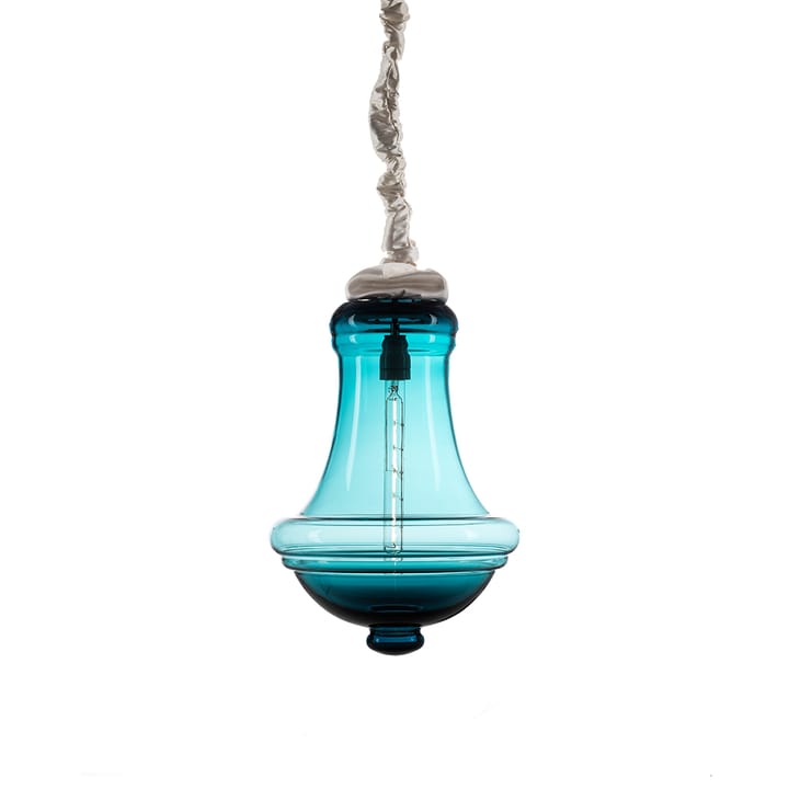 Valborg hanglamp - turquoise, led - Bsweden