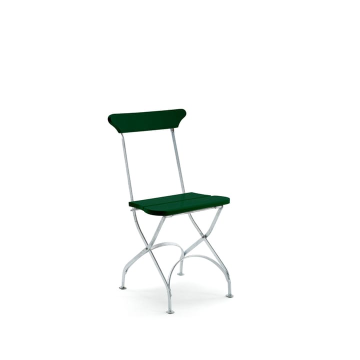 Classic No.2 stoel - Groen, gegalvaniseerde frame - Byarums bruk