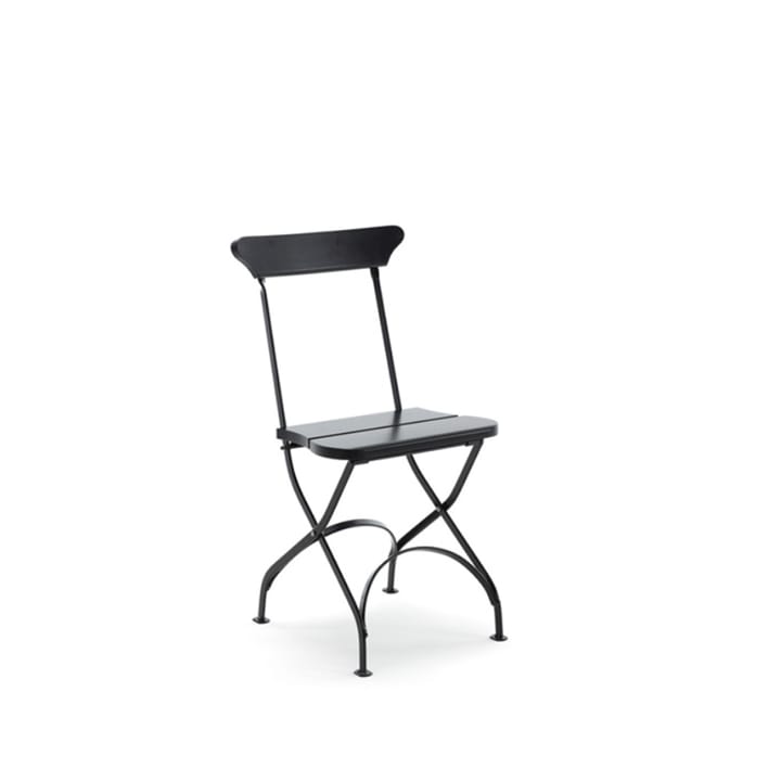 Classic No.2 stoel - Zwart, zwart frame - Byarums bruk