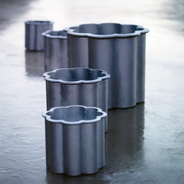 Gråsippa bloempot - Aluminium zandgegoten, nr. 3 Ø62 cm - Byarums bruk