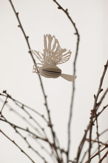 Papieren vogel decoratiehanger - Zand - Cooee Design
