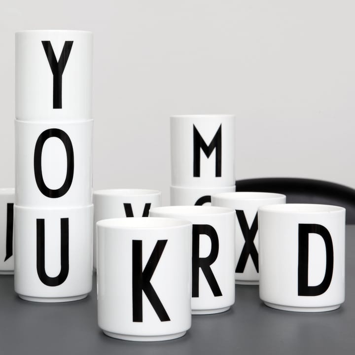 Design Letters beker - F - Design Letters