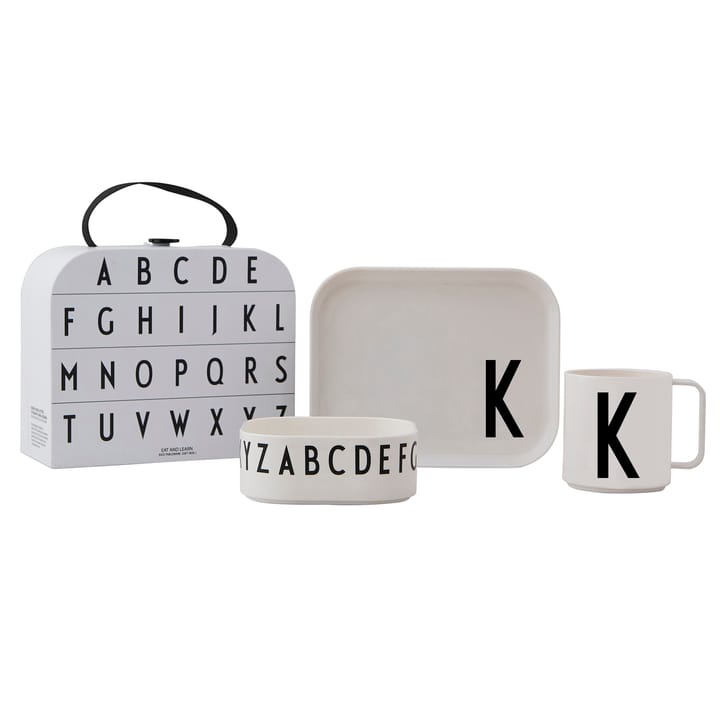 Design Letters kinderservies set - K - Design Letters