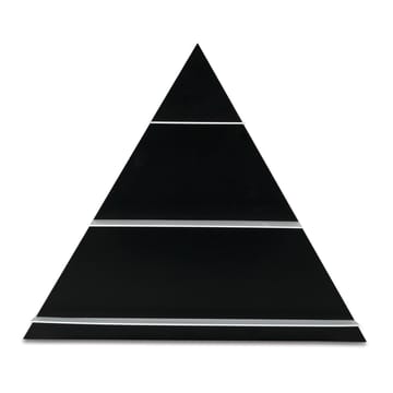 Design Letters plank Triangle - zwart - Design Letters