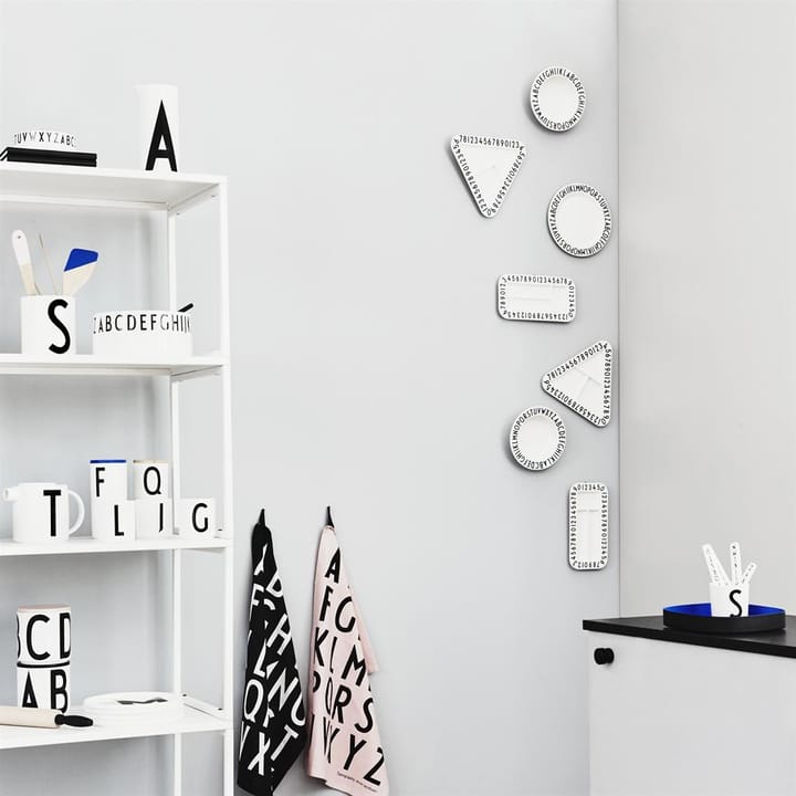 Design letters snackbord melamine - driehoekig - Design Letters