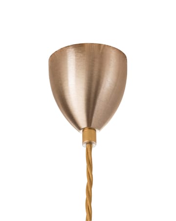 Rowan hanglamp Crystal Ø 22 cm. - Small check - gouden snoer - EBB & FLOW
