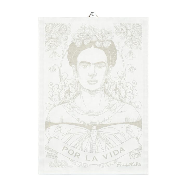 Frida Kahlo keukenhanddoek 35x50 cm - Belleza - Ekelund Linneväveri