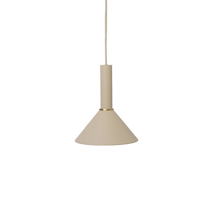 Collect hanglamp - cashmere, high, cone shade - Ferm LIVING