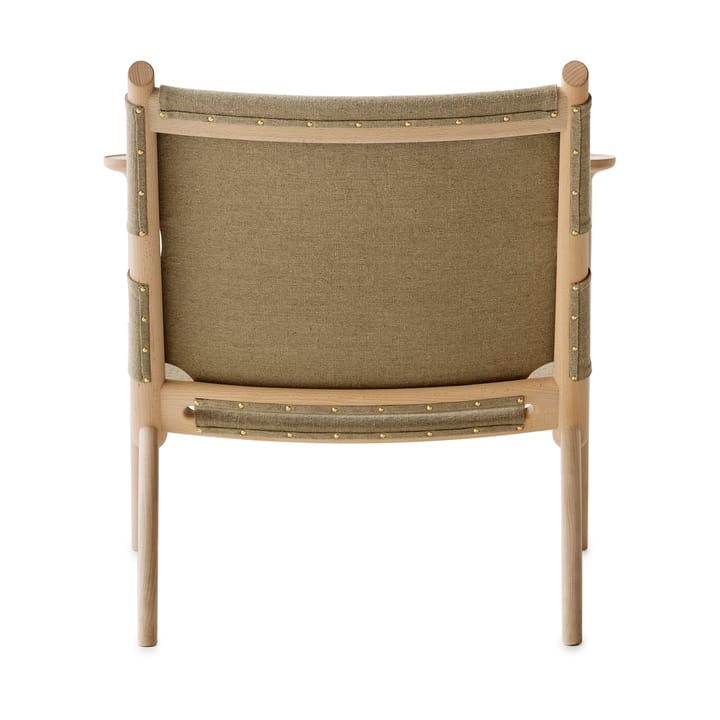 Hedwig fauteuil - Beuk-white-stof canvas - Gärsnäs