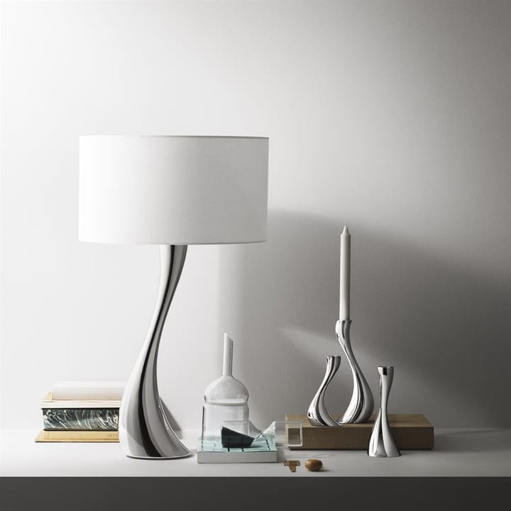 Cobra lamp wit - medium, 70 cm - Georg Jensen