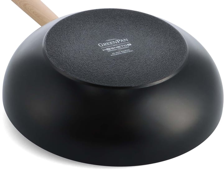 Eco Smartshape wokpan 28 cm - Light wood - GreenPan