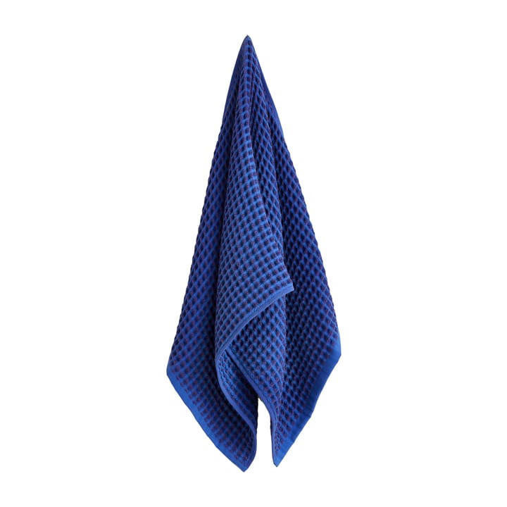 Waffle handdoek 50x100 cm - Vibrant blue - HAY