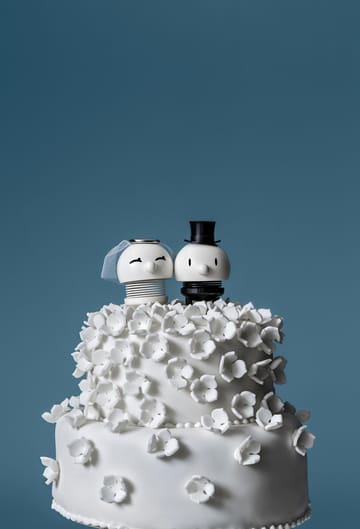 Hoptimist Bride & Groom figuur 2-delig - White - Hoptimist
