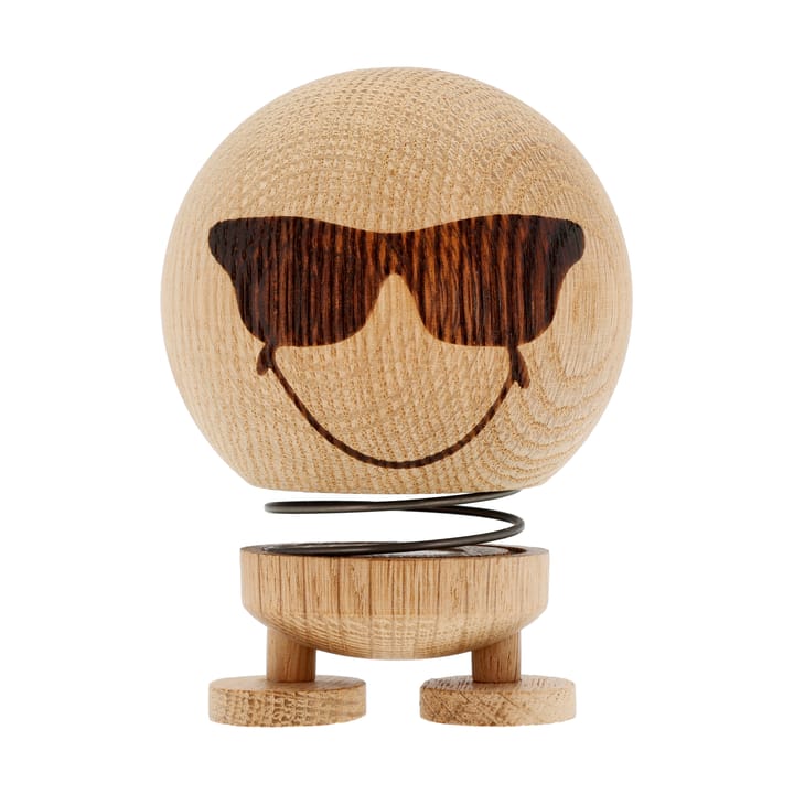 Hoptimist Smiley Cool M figuur - Raw oak - Hoptimist