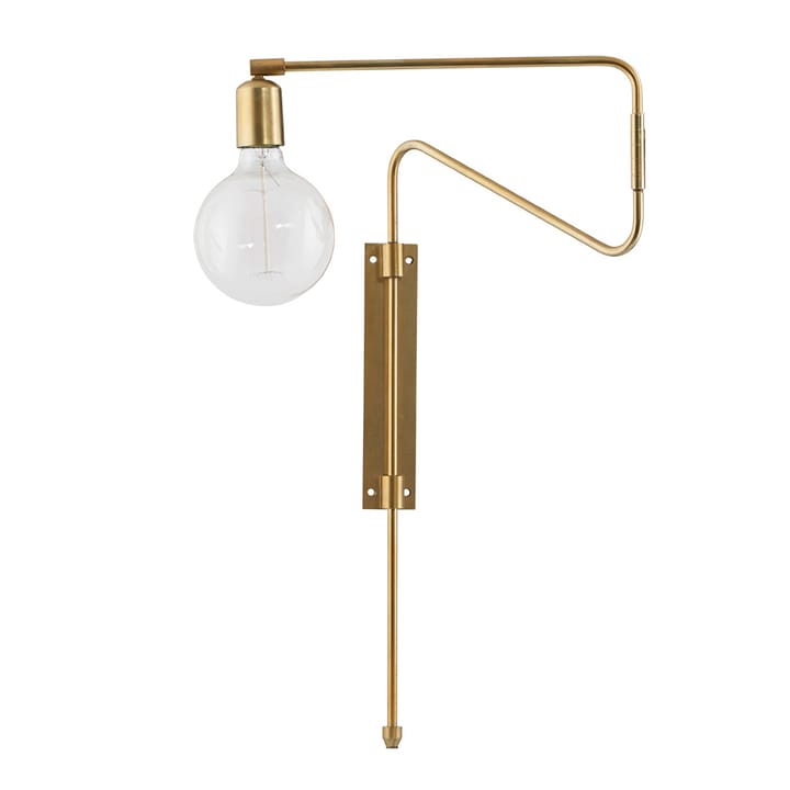 Swing wandlamp messing - klein - 35 cm. - House Doctor