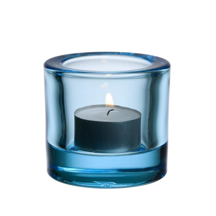 Kivi waxinelichthouder 60 mm - light blue (lichtblauw) - Iittala