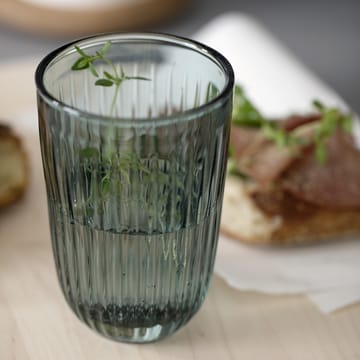 Hammershøi drinkglas 33 cl. 2-pack - groen - Kähler