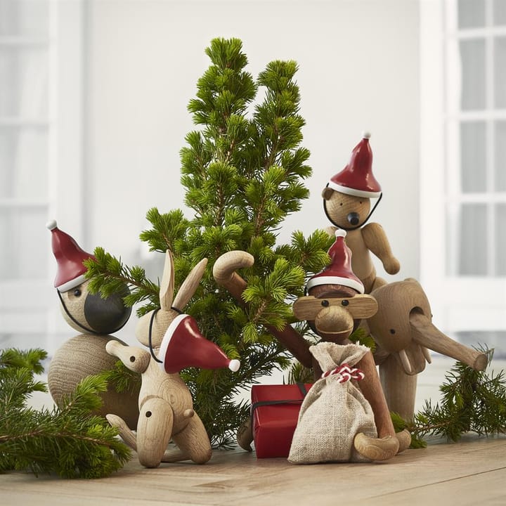 Kay Bojesen kerstmuts voor kleine aap - rood - Kay Bojesen Denmark