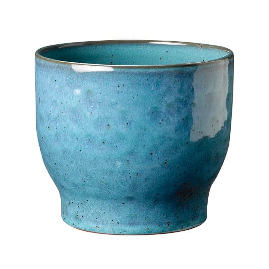 Knabstrup buitenbloempot Ø14,5 cm - Dusty blue - Knabstrup Keramik