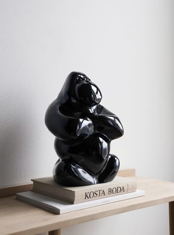 Gabba Gabba Hey sculptuur 305 mm - Zwart - Kosta Boda