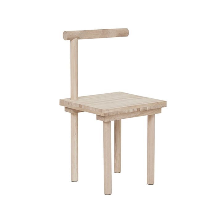Sculptural stoel - oak - Kristina Dam Studio