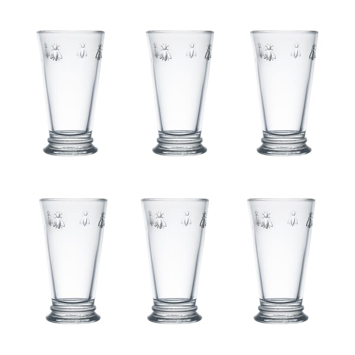 Abeille drinkglas 46 cl 6-pack - Transparant - La Rochère