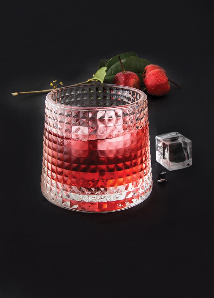 Blossom whiskeyglas 16 cl 4-pack - Transparant - La Rochère