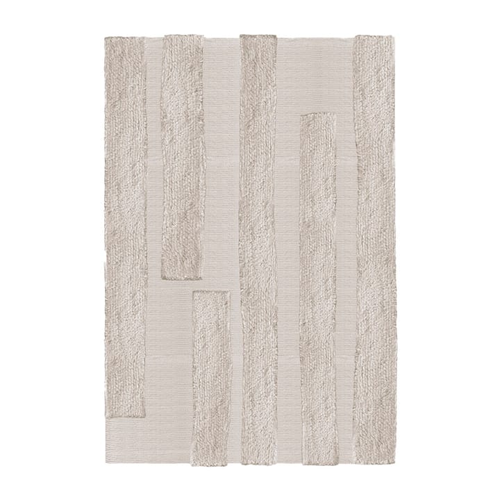 Punja Bricks wollen vloerkleed - Sand Melange, 300x400 cm - Layered