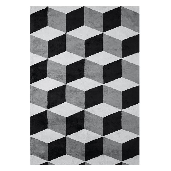 Viskos illusion vloerkleed  160 x 250 cm. - elephant grey (grijs) - Layered