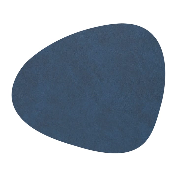Nupo onderzetter (glazen) curve - Midnight blue - LIND DNA