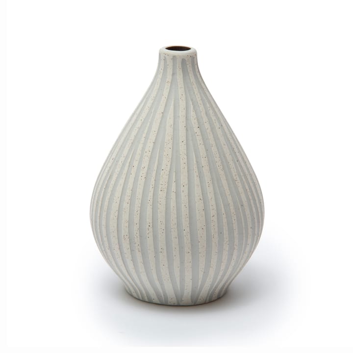 Kobe vaas - Sand white stone stripe - Lindform