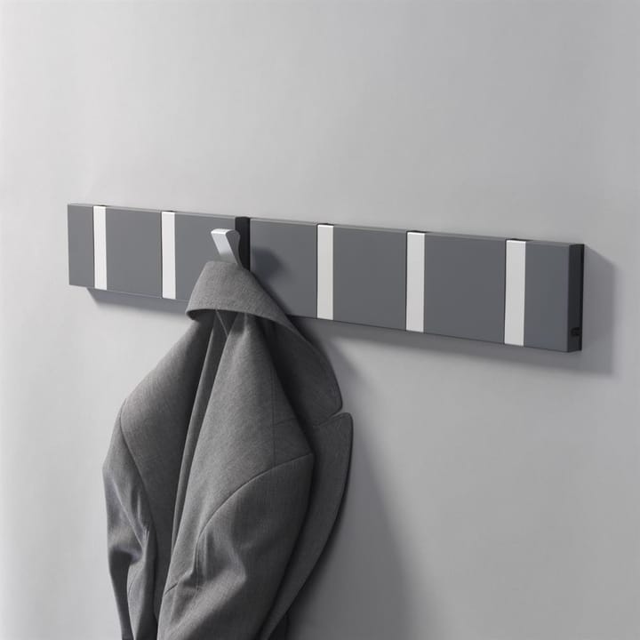 Loca Knax kledinghanger 40 cm - geolied walnoot-grijs - LoCa