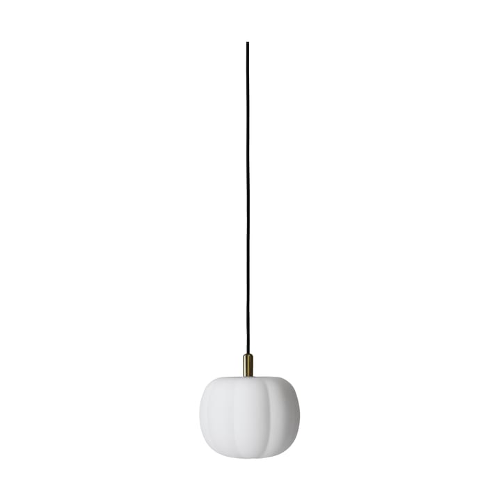 PePo Small hanglamp Ø20 cm - Opal-brass top - Made By Hand
