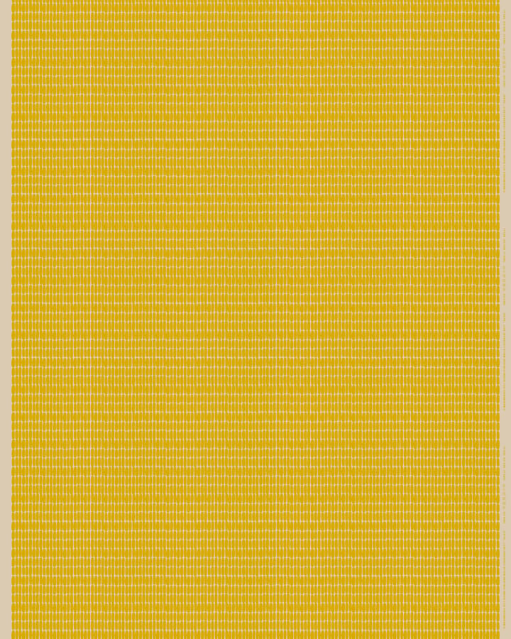 Alku gewaxte stof katoen-linnen - Linen-yellow - Marimekko