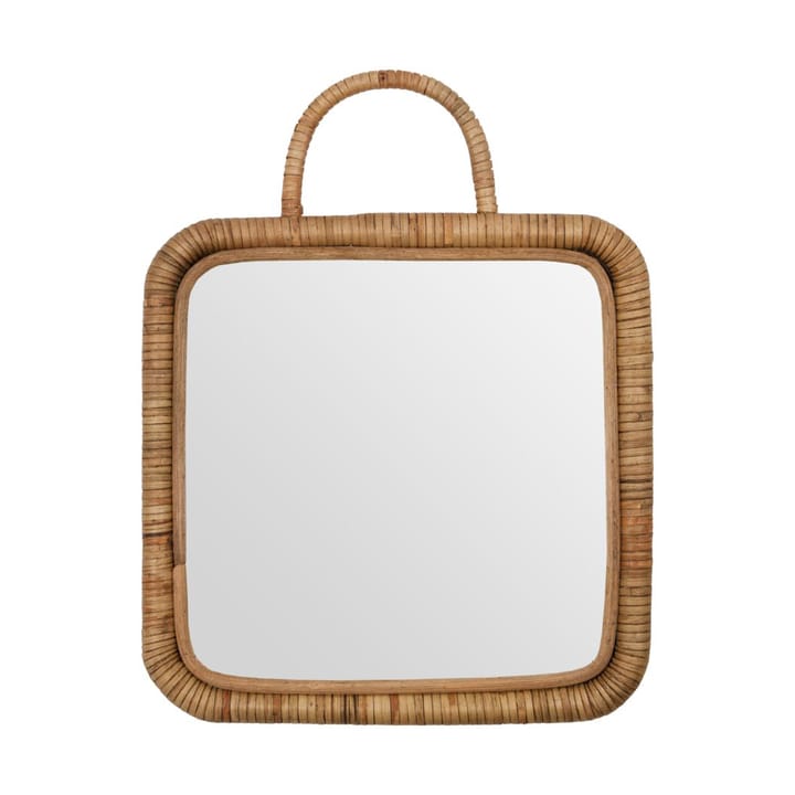 Baki spiegel met lijst 28x28 cm - Natur - Meraki