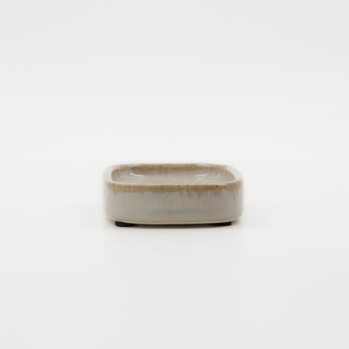 Datura zeepbakje 8x12 cm - Shellish grey - Meraki