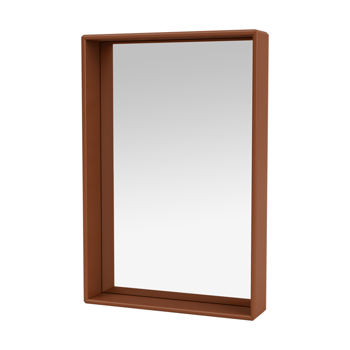 Shelfie colour frame spiegel 46,8x69,6 cm - Hazelnut - Montana